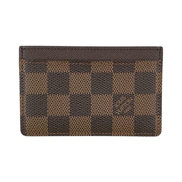 Louis Vuitton Damier Ebene Card Holder Wallet - Picture 1 of 5